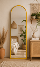 Espelho Portal em Couro Pinterest