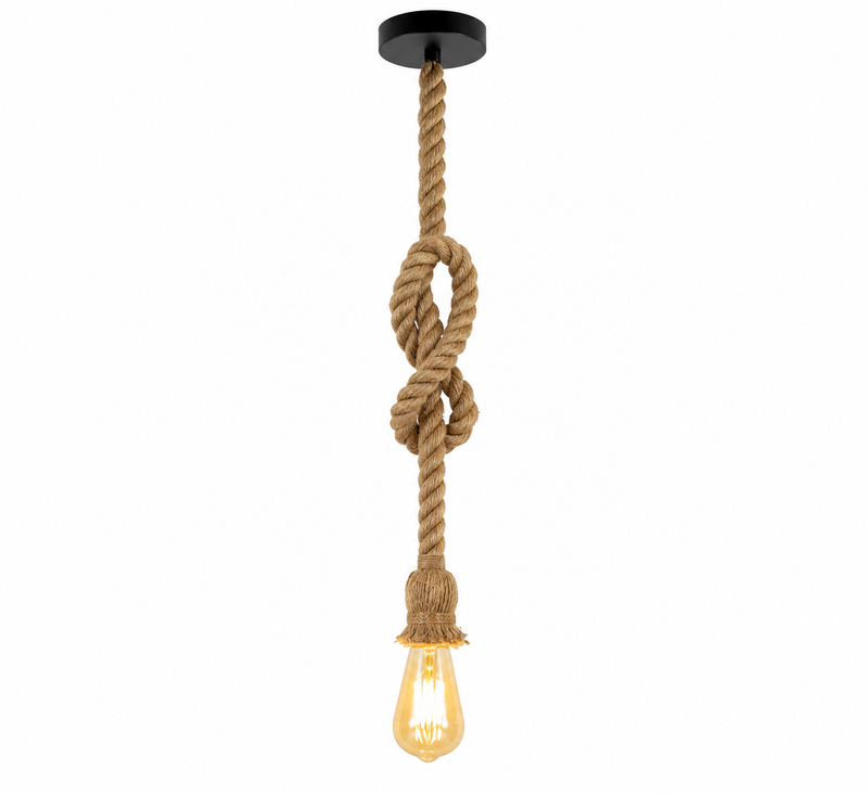 Luminária Pendente Duplo de Teto Rústica